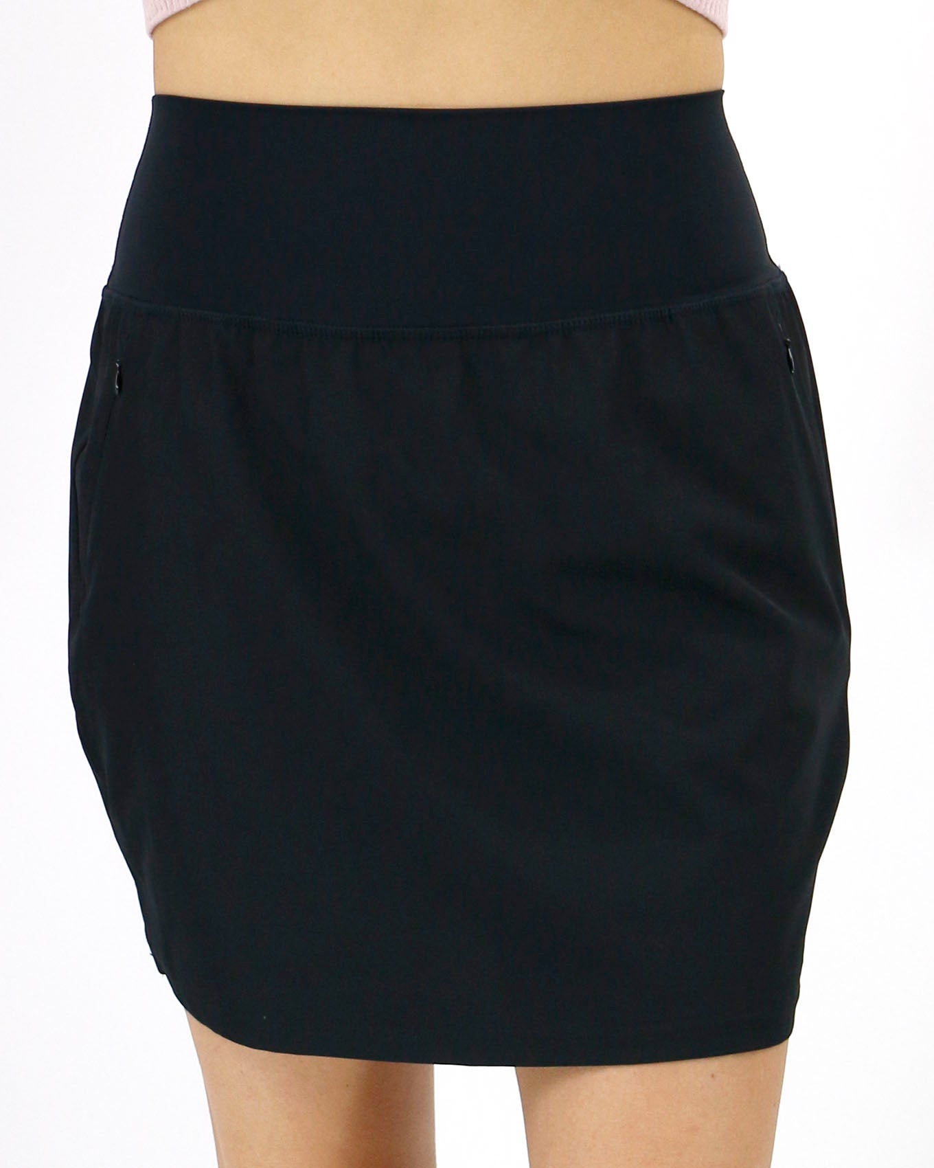 All Day Skort Black Front