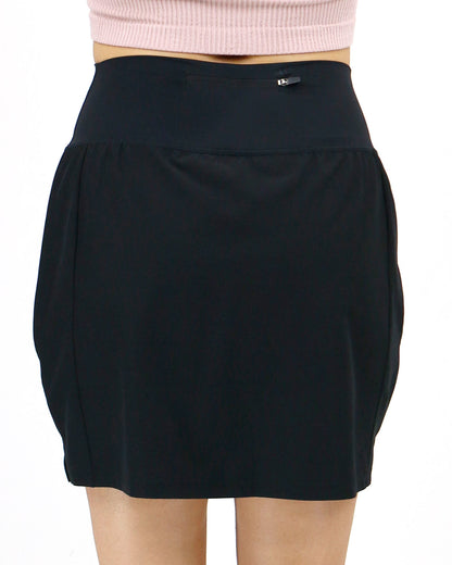 All Day Skort Black Back View