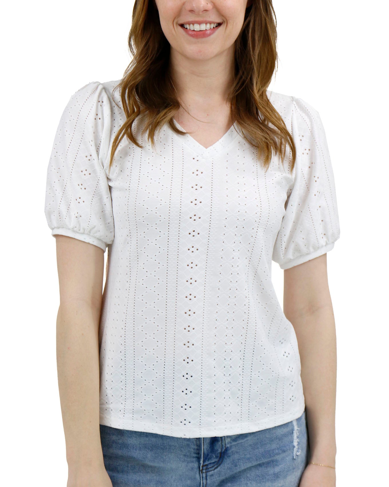 V-neck tee