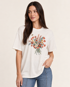 Autumn Bouquet Graphic Girlfriend Tee