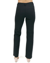 Fab Fit Black Work Pant - Straight Leg - Grace and Lace