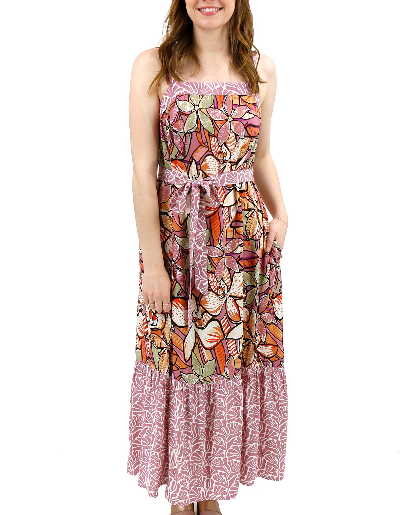 Floral Summer Maxi Dress - Grace and Lace