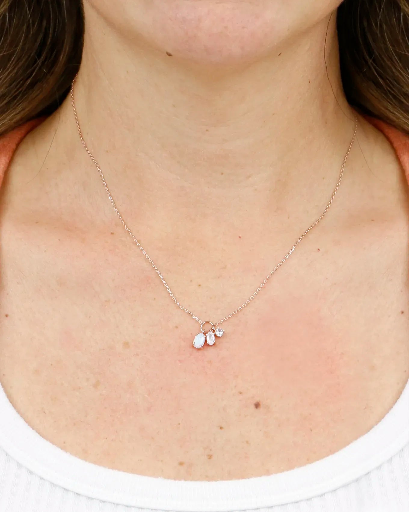 Gemstone necklace