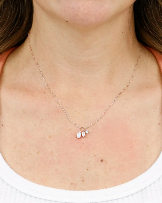 Gemstone necklace