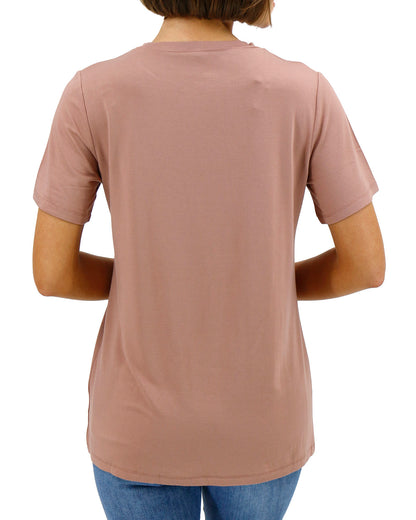 Back view of Desert Girlfriend Fit Tee