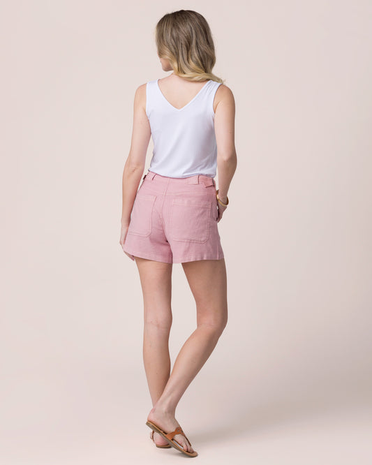 Reversible Flawless Fit Tank in White