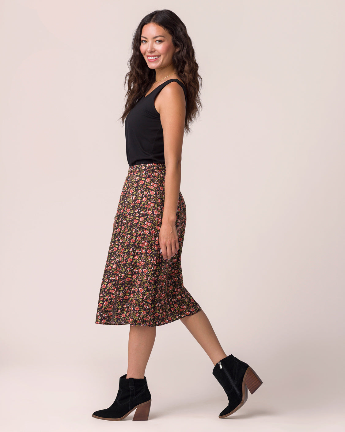 Reversible Flawless Fit Tank in Black