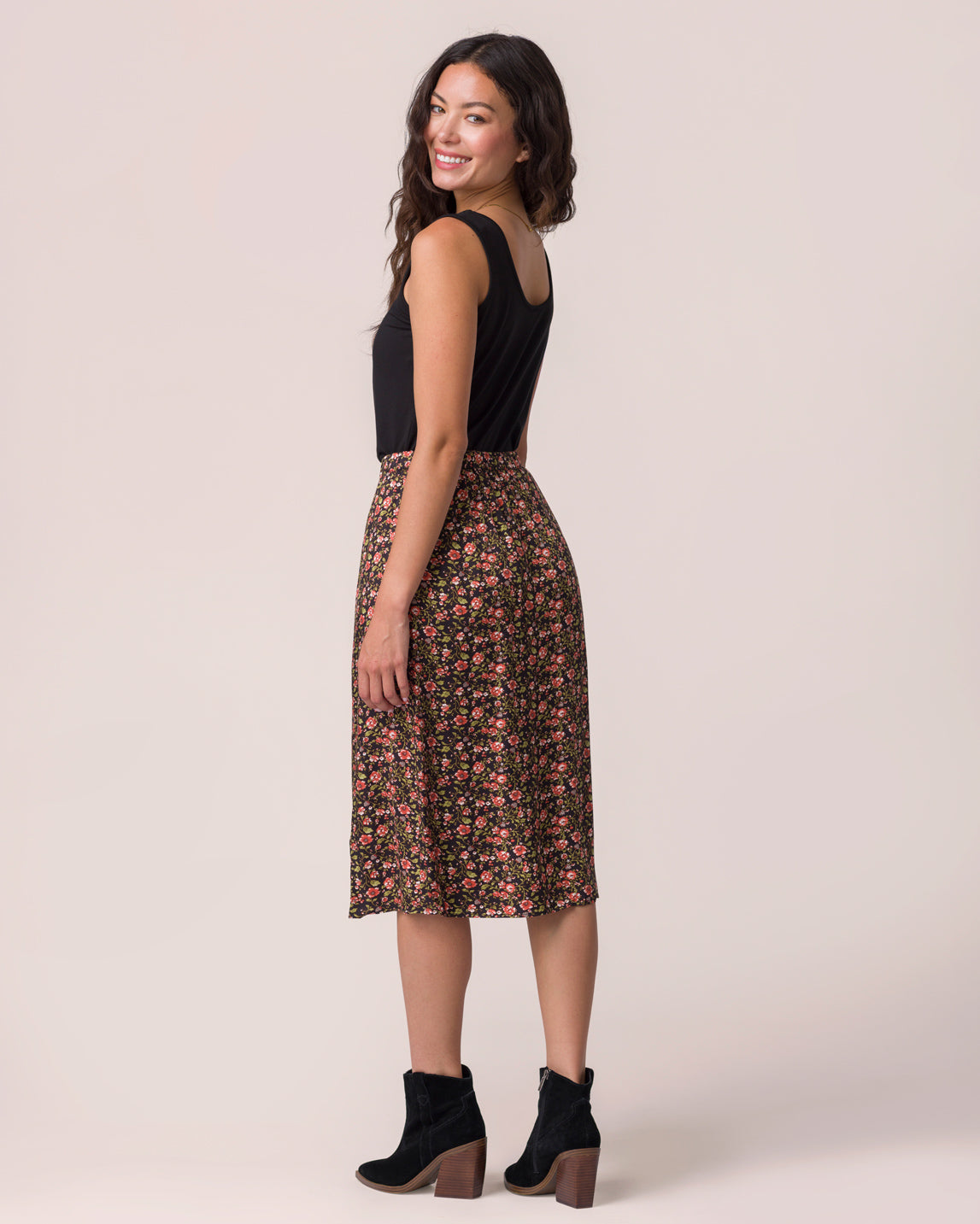 Reversible Flawless Fit Tank in Black