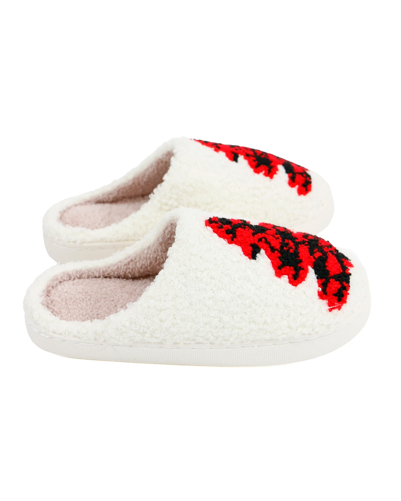 Holiday Plaid Christmas Tree Slippers - FINAL SALE