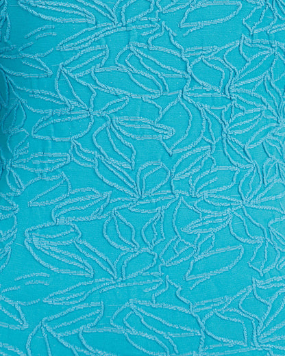 Teal Jacquard Brami Tank