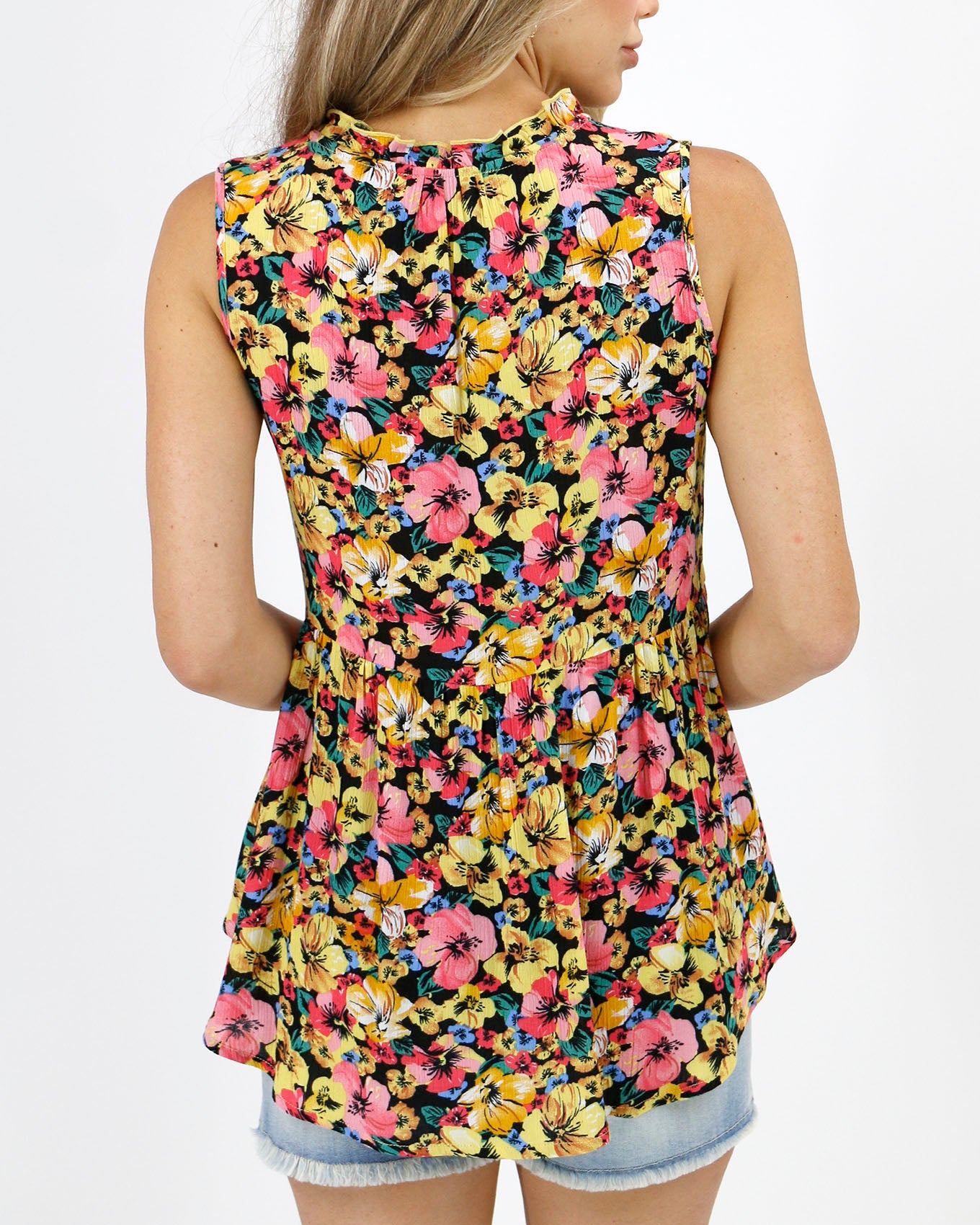 Floral Top Petunia Back