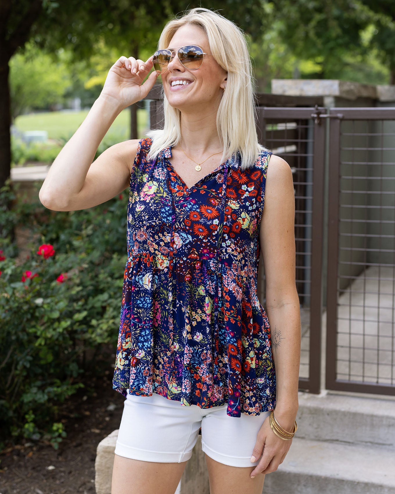 Floral Top Wild Flower Styled View