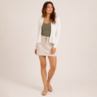 Khaki Cargo Skirt