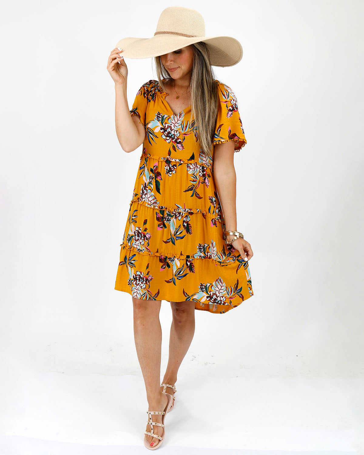 Amalfi Floral Dress