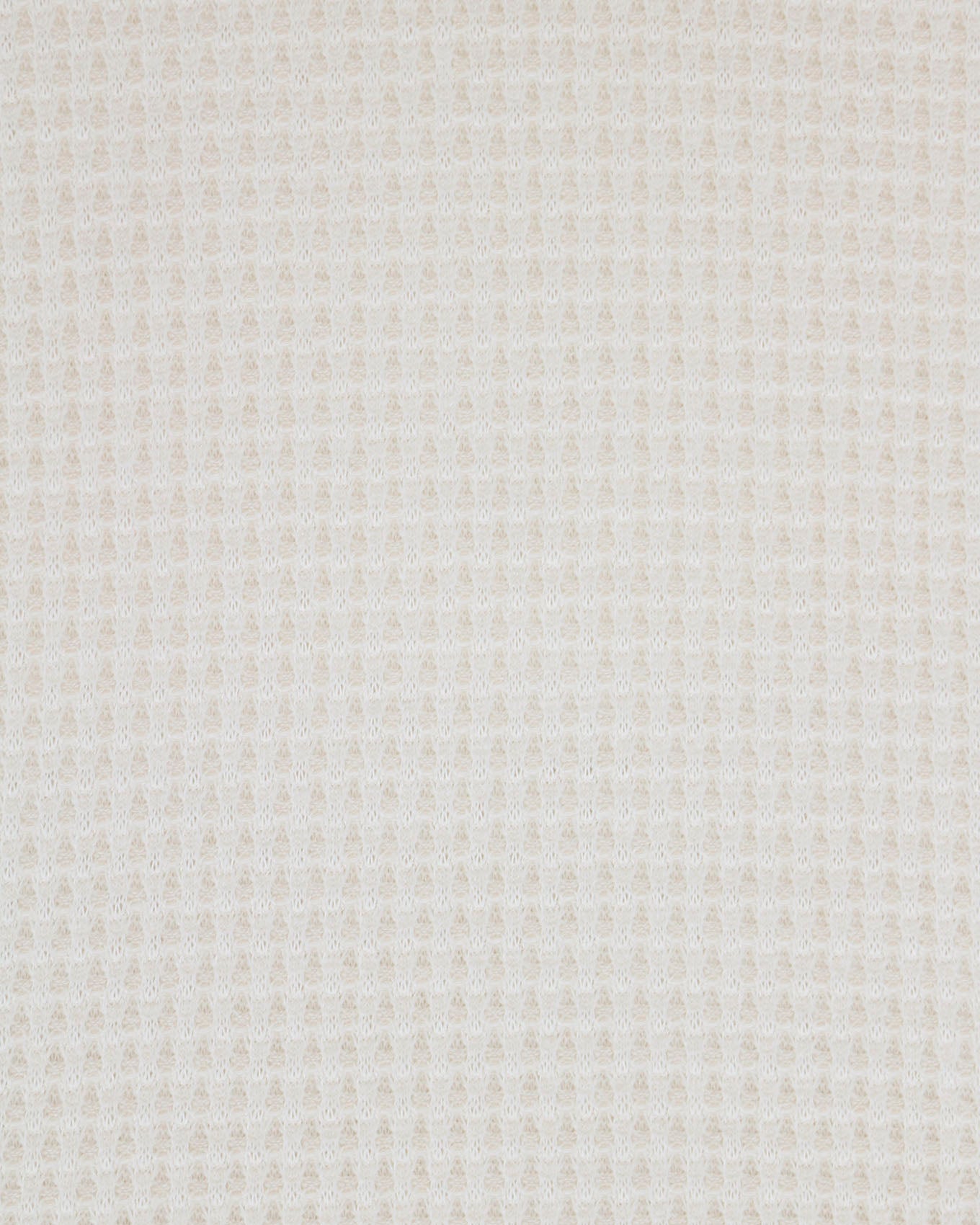 waffle tee fabric in vintage cream