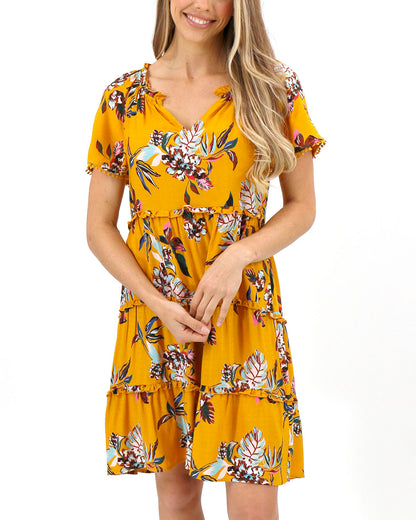 Amalfi Floral Dress