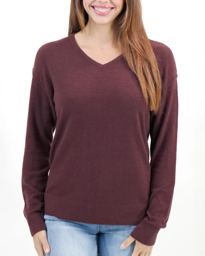 v neck sweater