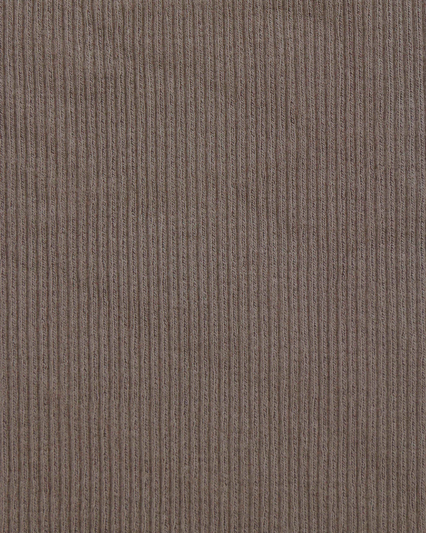 view of fabric on square neck perfect fit tank top in mocha