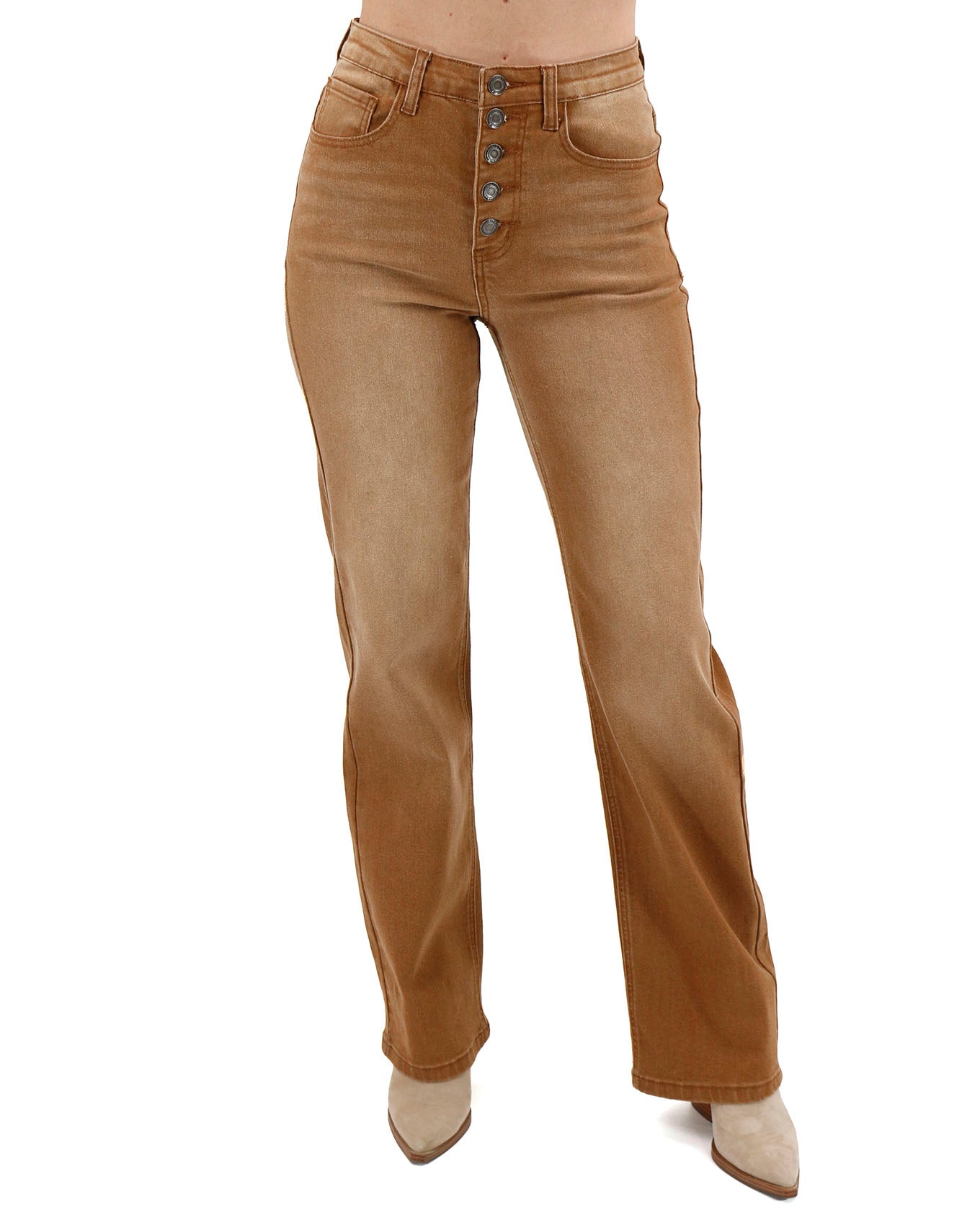 Women's Brown Jeans