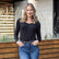 Modal V-Neck Black Long Sleeve Tee - Grace and Lace