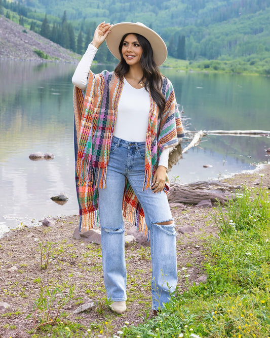 Modal V-Neck Ivory Long Sleeve Tee Long sleeve top