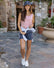 TANK SCOOP NECK FLOWERMARDI_YELLOW PLUM main image 1