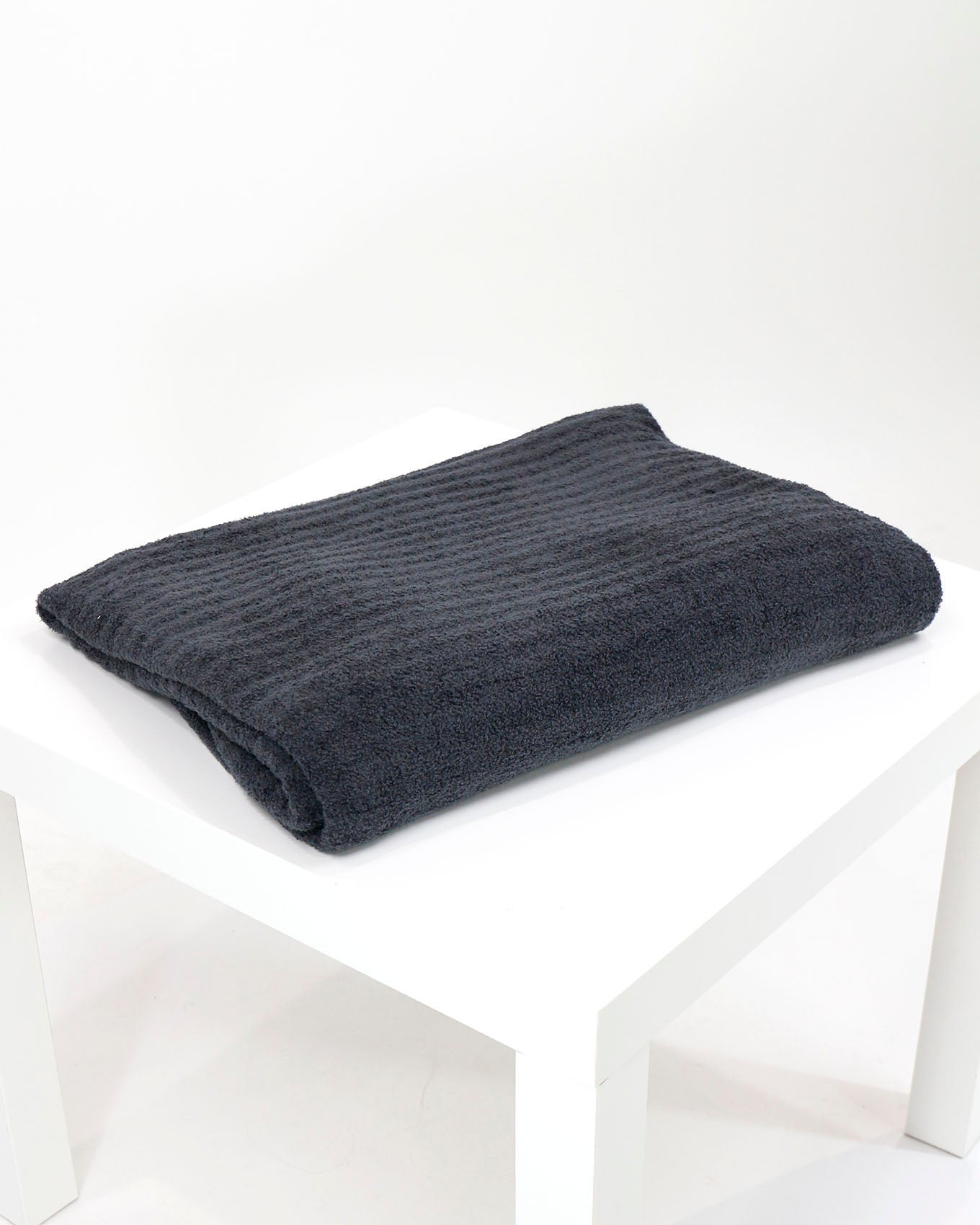 Black throw blanket