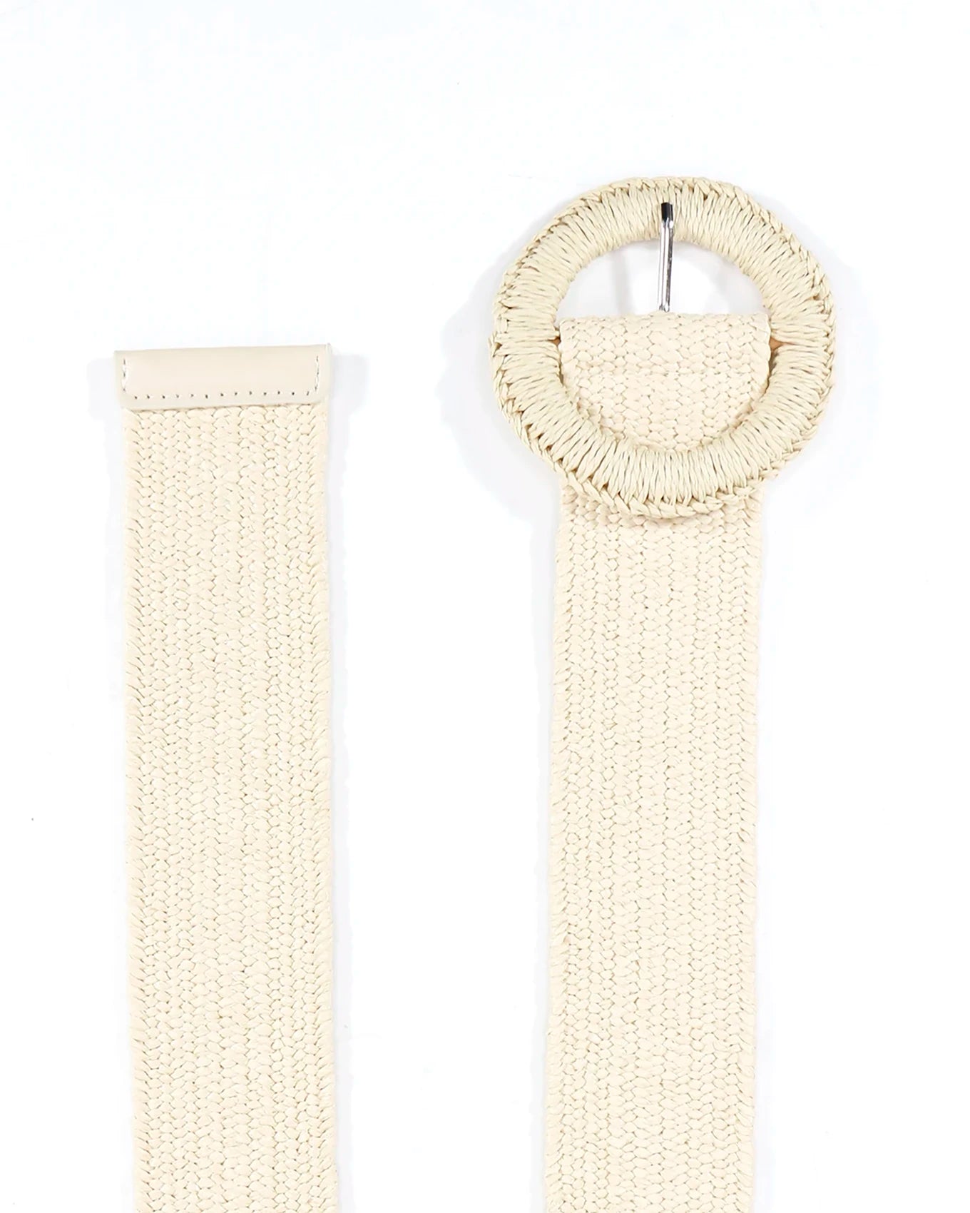 circle buckle belt
