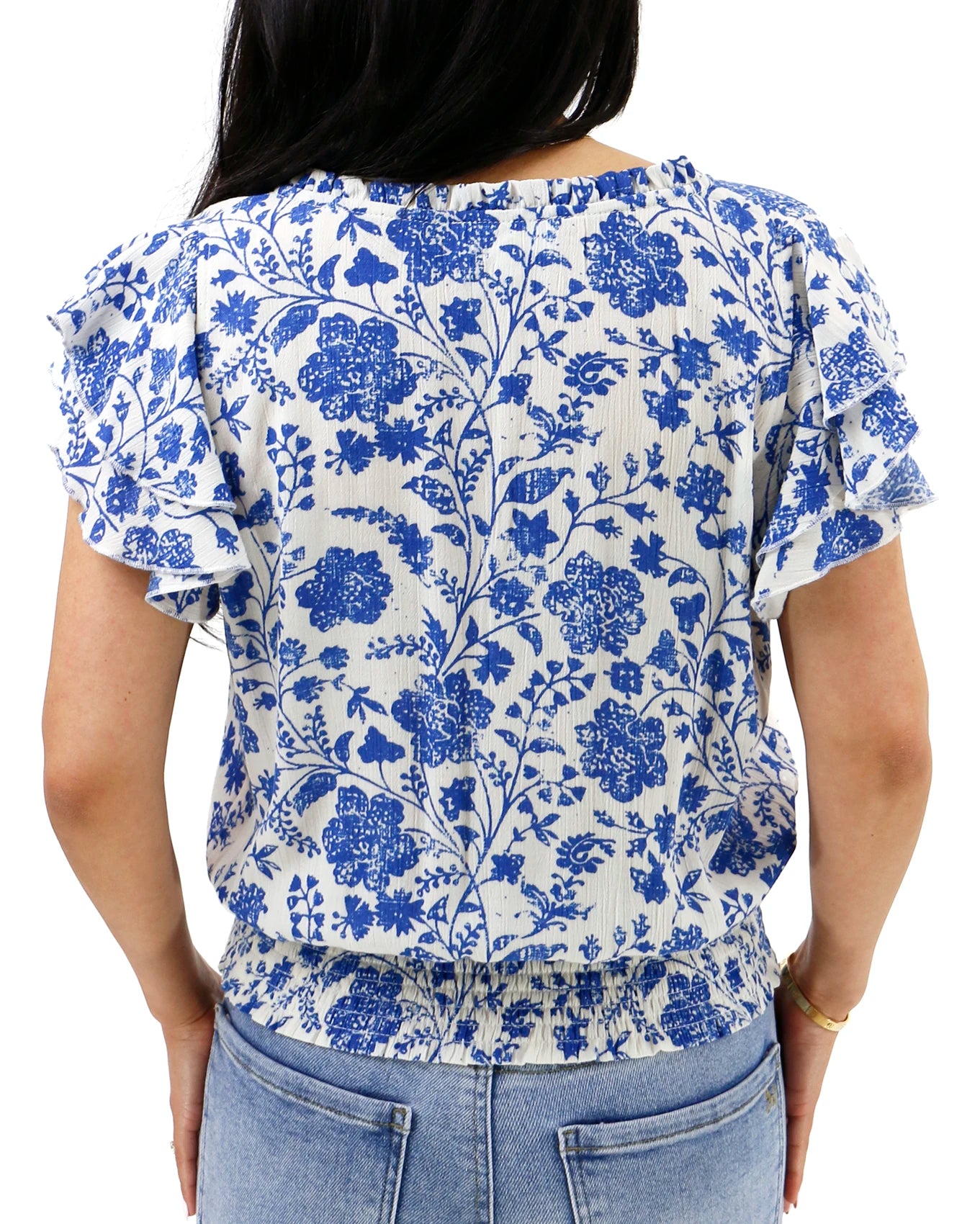 blue blouse womens