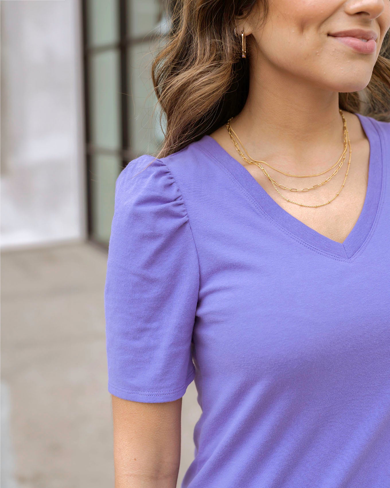 v-neck top
