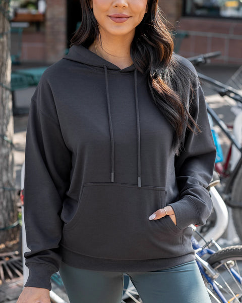 Vintage black hoodie store