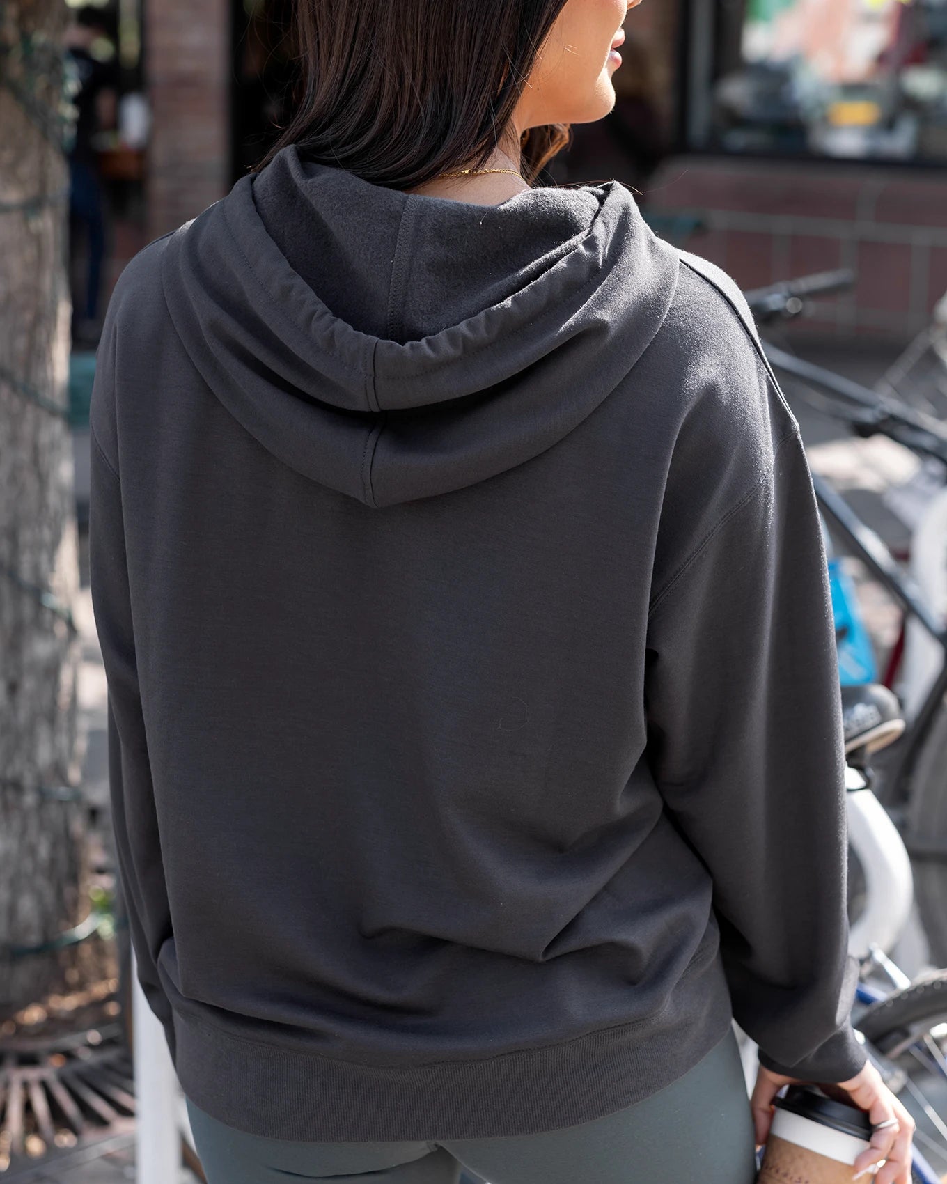 kangaroo pocket hoodie