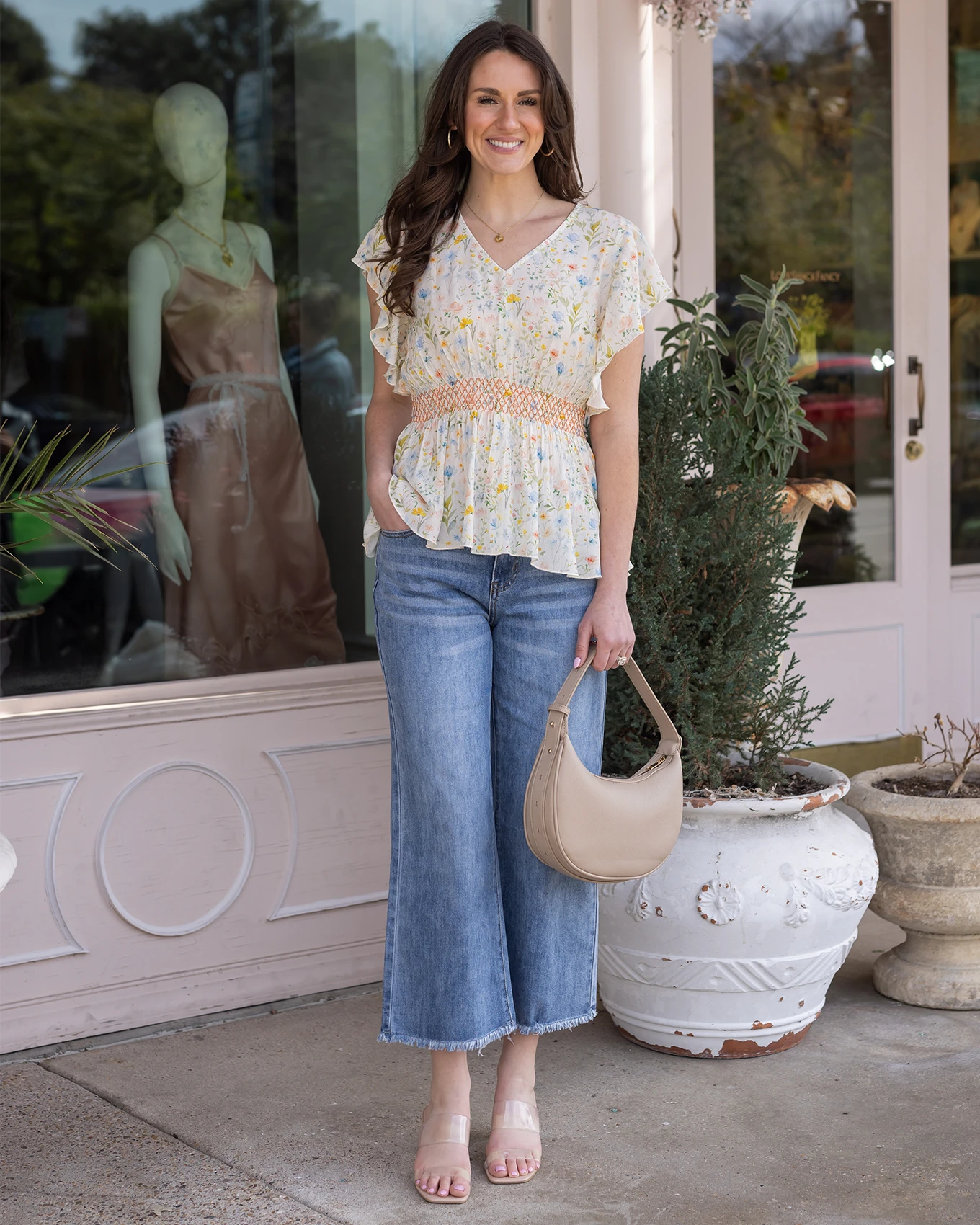 peplum top