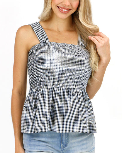 Smocked Top Front