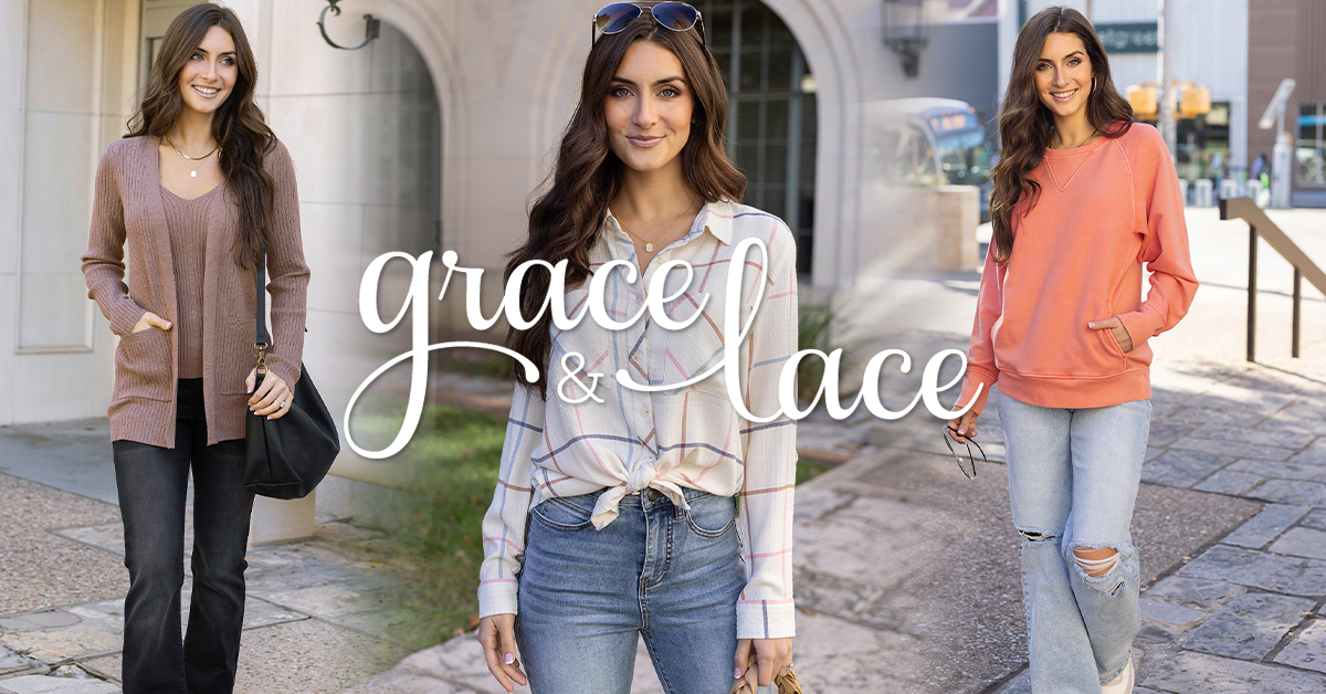 Lace Flip Cardigan - Grace and Lace