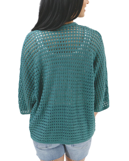 ladies open front cardigan
