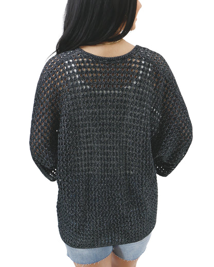 ladies open front cardigan