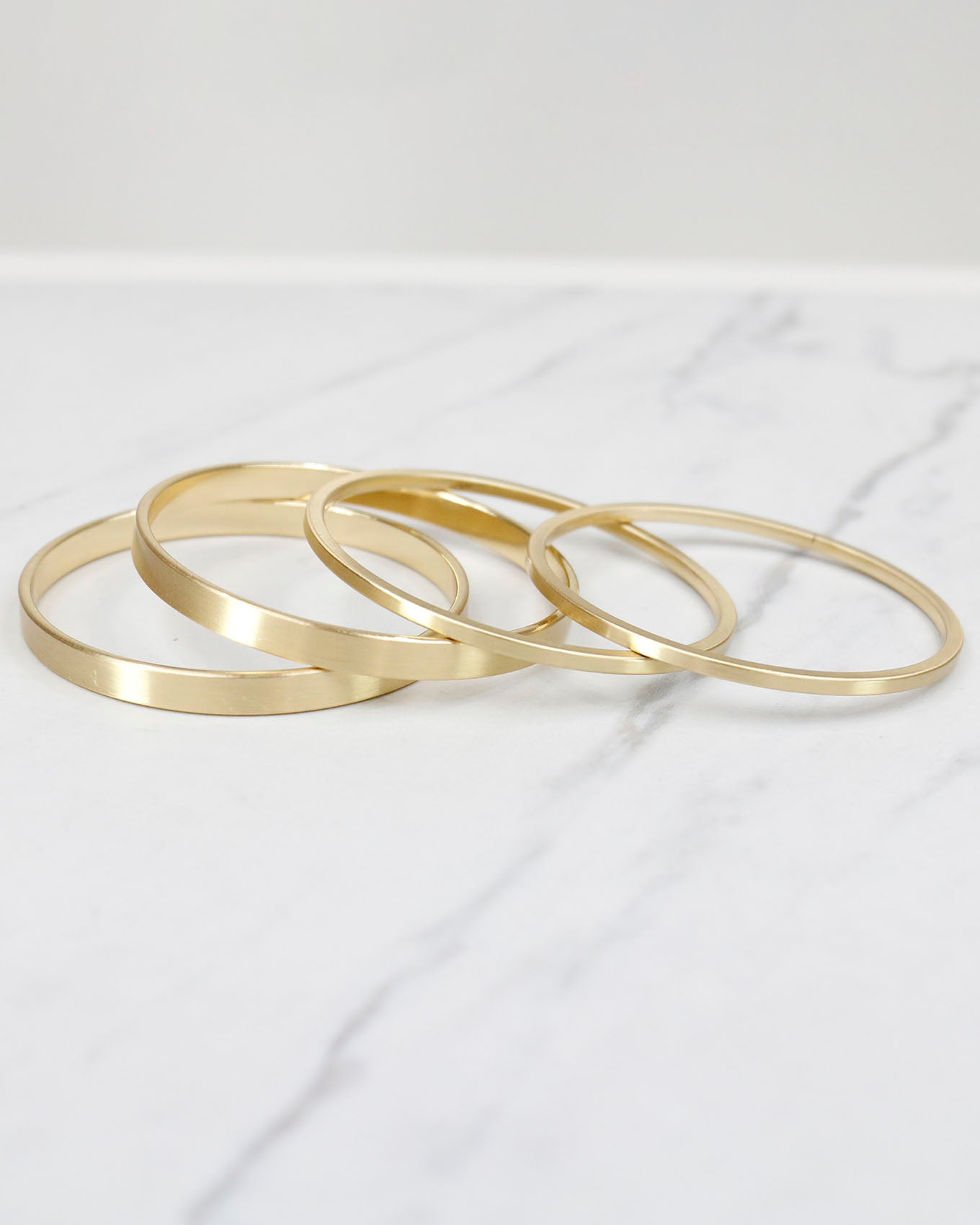 Stacked Bangles Gold