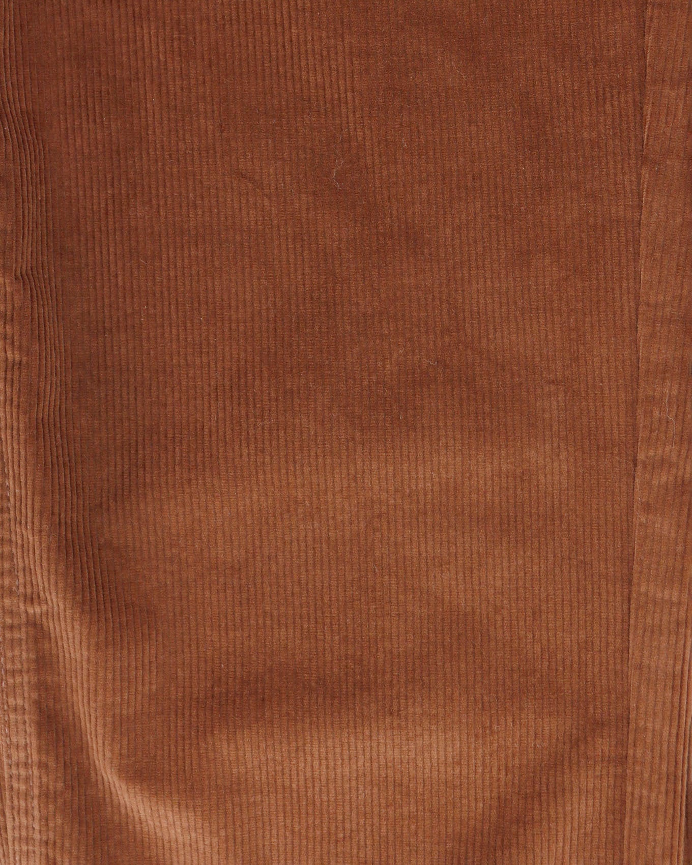 view of straight leg corduroy pants fabric