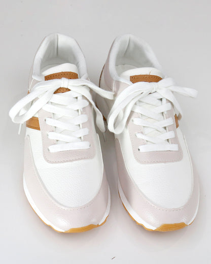 Tan/Nude Street Sneakers