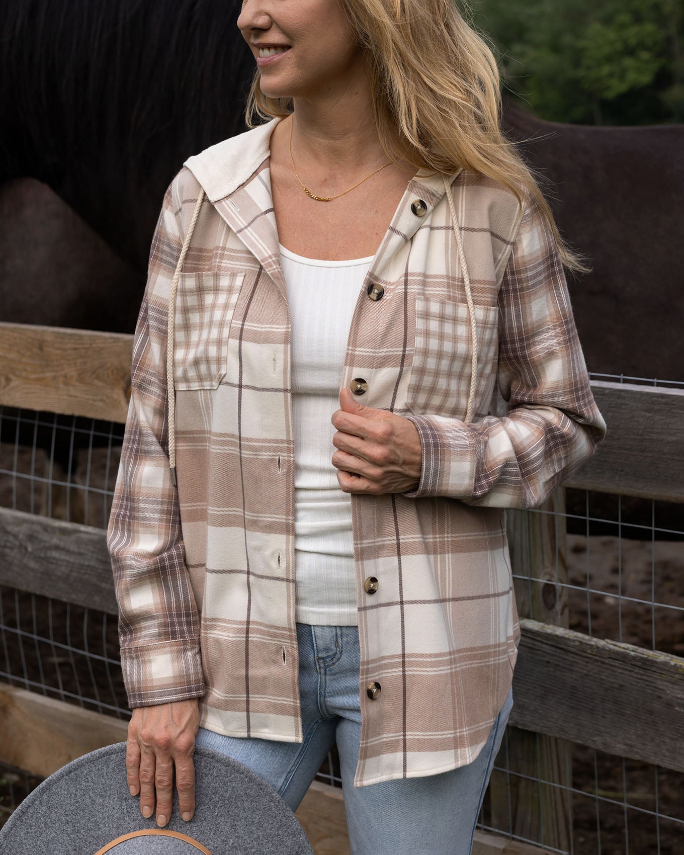 Shacket hoodie hotsell