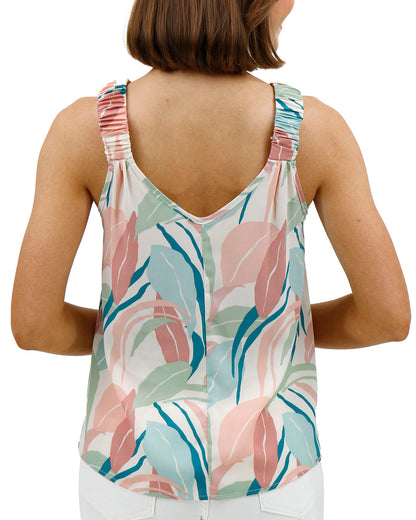V neck tank top