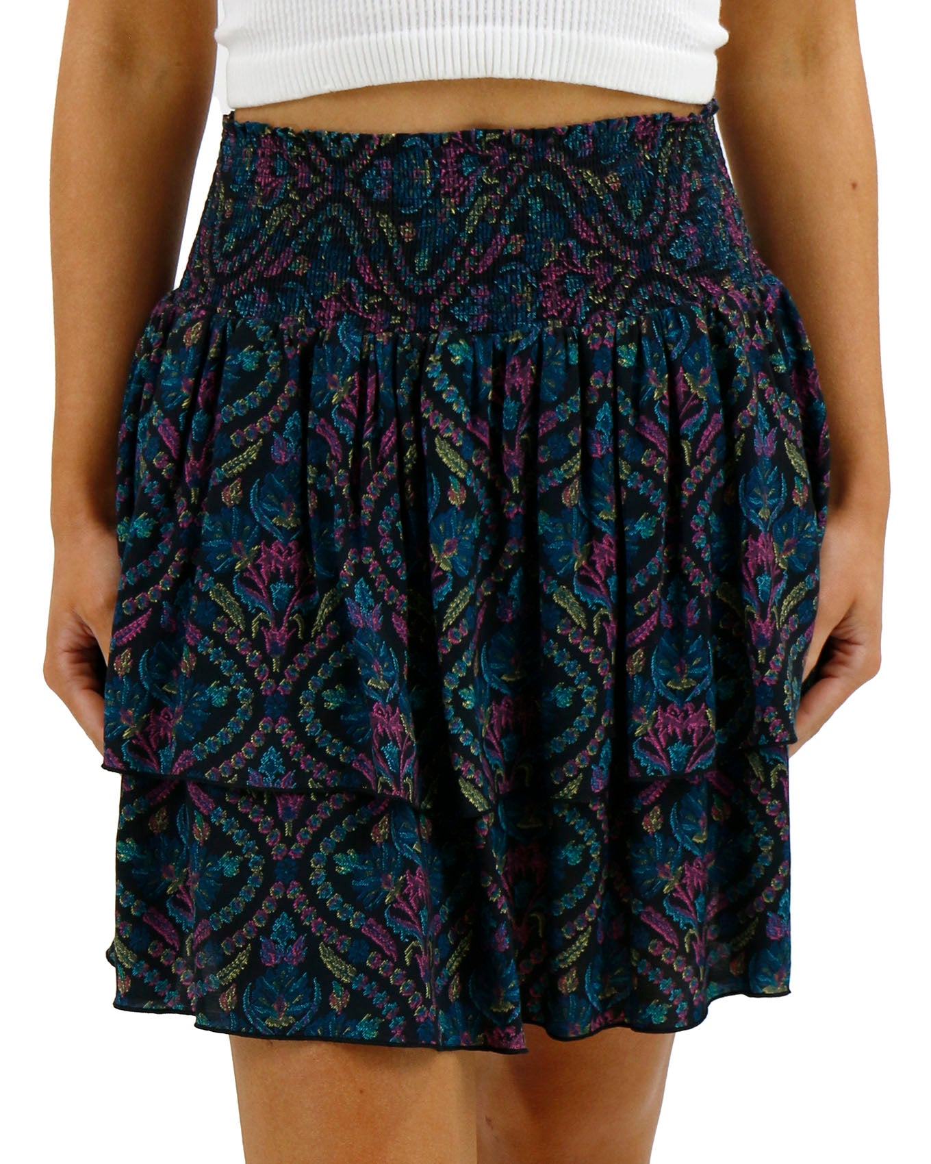 Pleated skort