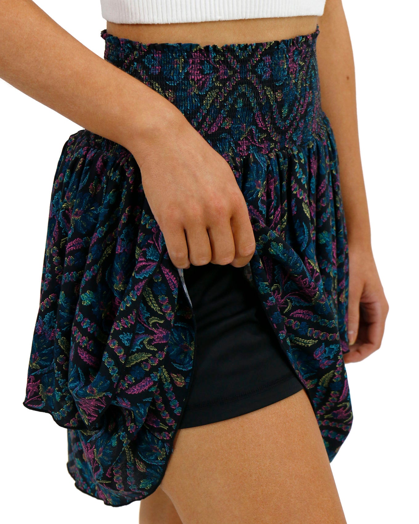 Skirt with shorts