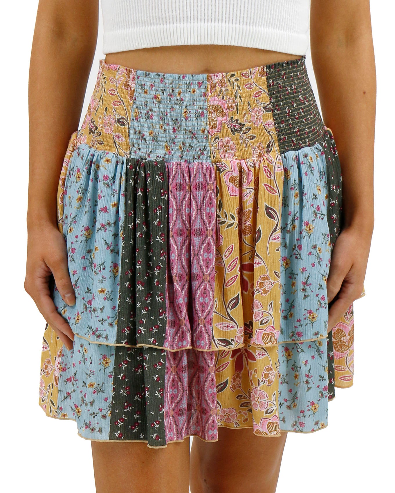 Skirt with shorts