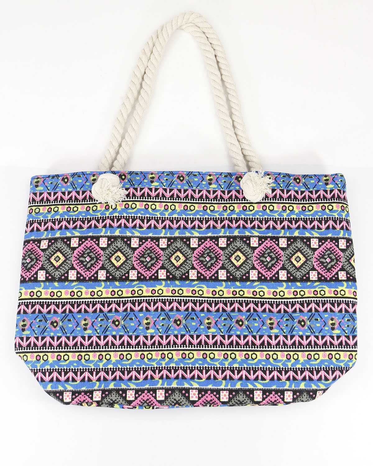 Summer Tote Bag Jewel Mandala