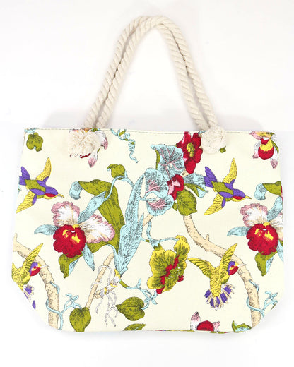 Summer Tote Bag Garden Floral