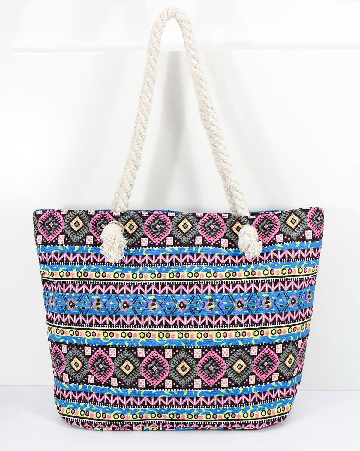 Summer Tote Bag Jewel Mandala
