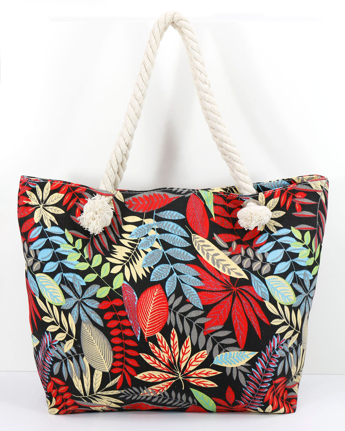 Summer Tote Bag Tropical Leaf