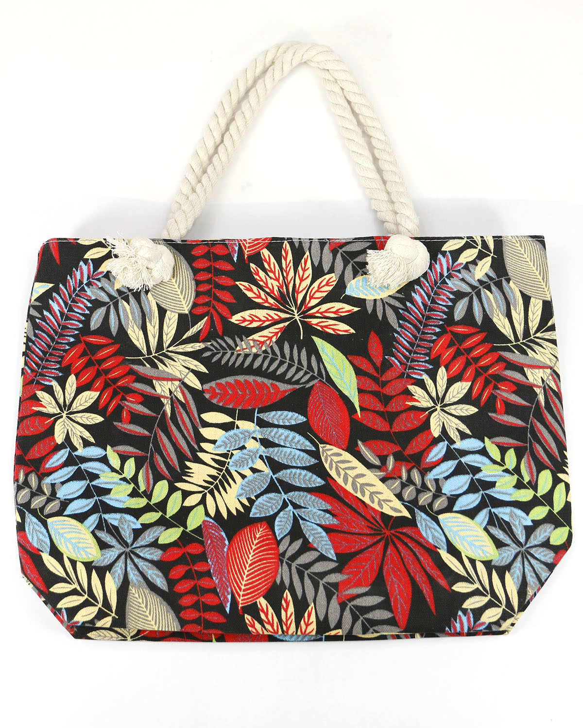 Summer Tote Bag Tropical Leaf